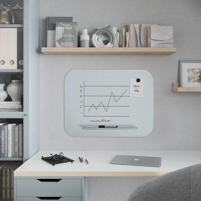 U Brands High Energy Metal Magnets, 1.25" Diameter, Black, 8/Pack (3021U00-12)