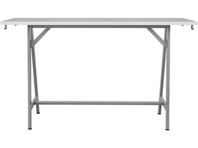 Safco Spark Teaming Table, 20 x 72, Fashion Gray (SPK7220SLFNGY)