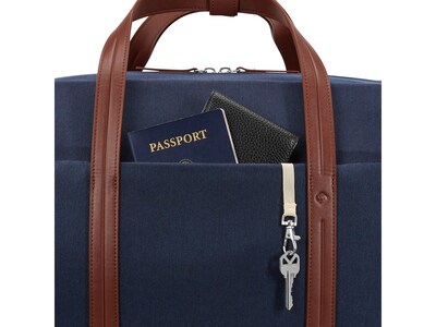 Samsonite Virtuosa 21.5" Polyester Telescoping Weekender Duffel with Wheels, Navy (149198-1596)
