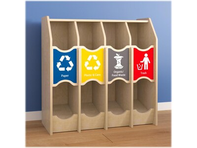 Flash Furniture Bright Beginnings Children's Recycling Station (MK-ME17154-GG)