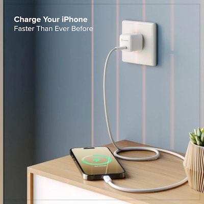 ALOGIC Rapid Power GaN Wall Charger, 30W, White (WCG1X30WH-US)