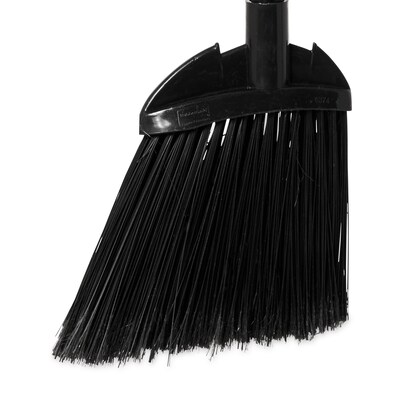 Rubbermaid Executive 7.5" Polypropylene Bristle Lobby Broom, Black (FG637400BLA)