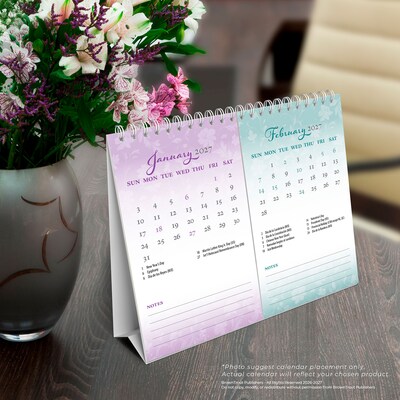 2027 BrownTrout Tuscan Delight 7.5" x 6" Monthly Wall Calendar, Assorted Colors (9798330709359)