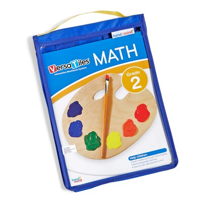 hand2mind VersaTiles Grade 2 Math Take Along Pack (H2M-84702)