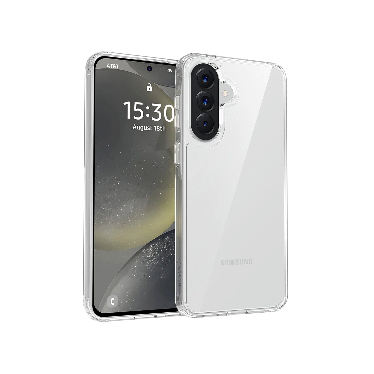 SaharaCase Venture Series Phone Case for Samsung Galaxy A57, Shock Absorbing, Clear (CP01107)