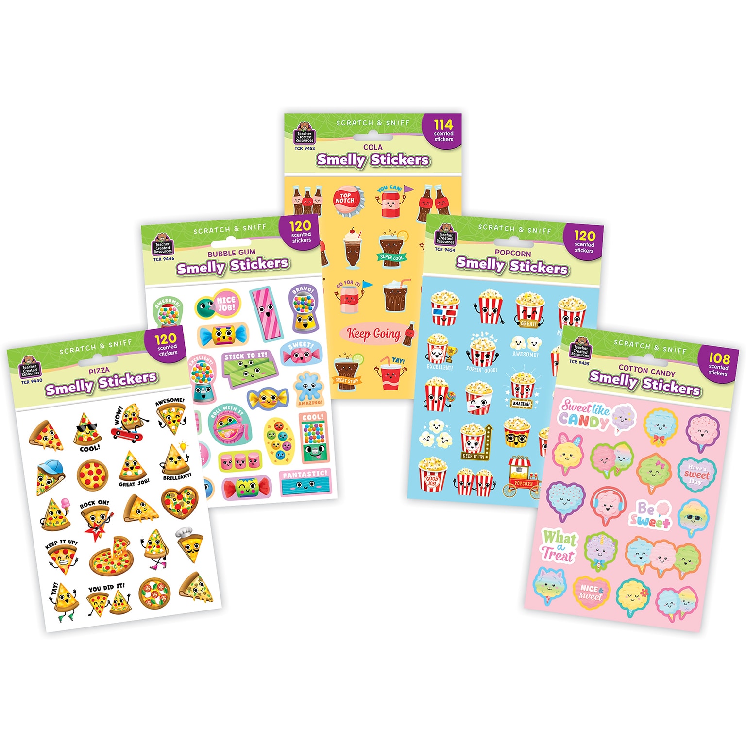 Teacher Created Resources Fun Fair Smelly Stickers, 582/Pack (TCR2088723)