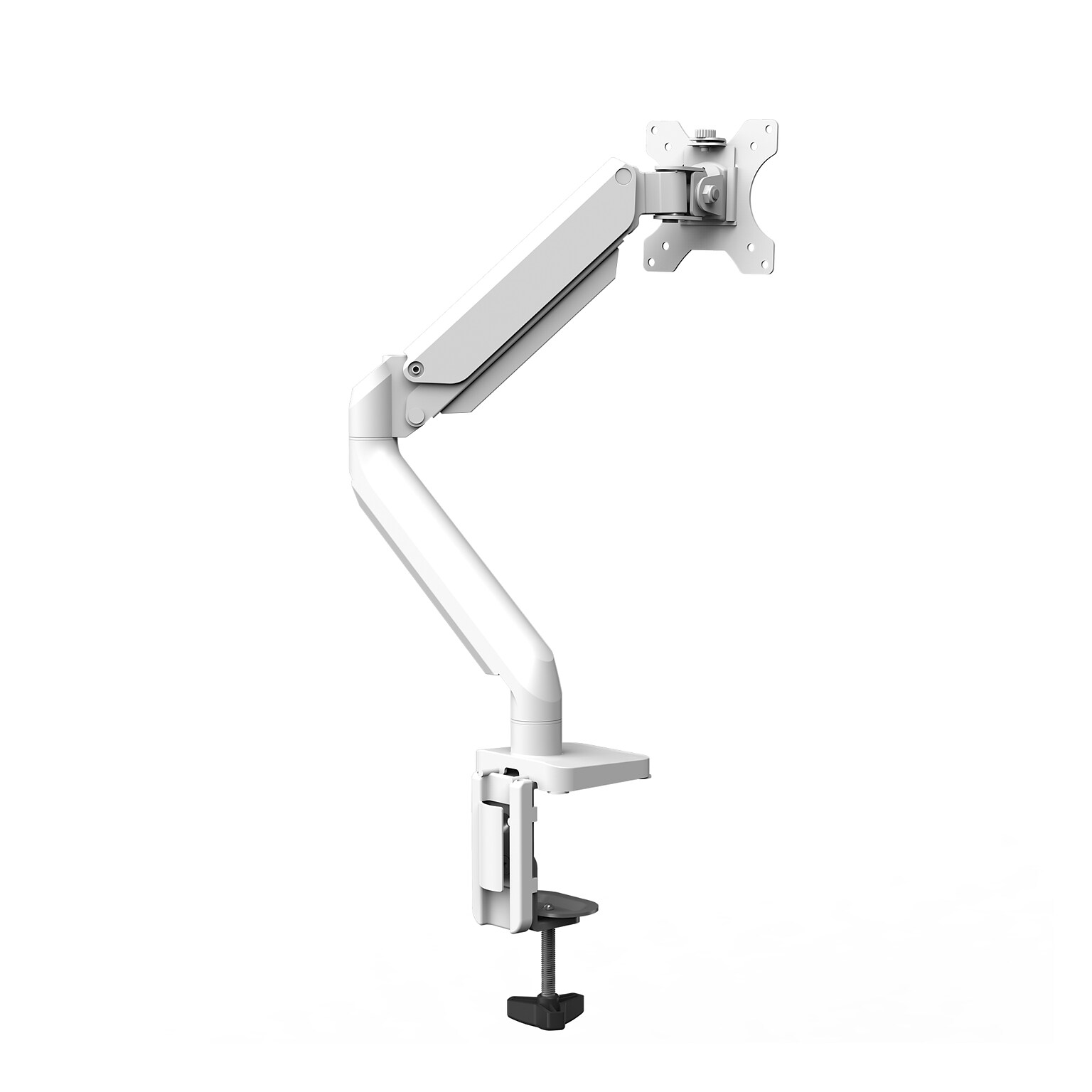 Fellowes Platinum Series Adjustable Arm, Up to 32 Monitor, White (8056201)