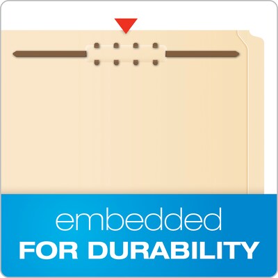 Pendaflex Classification Folder, 2" Expansion, Letter Size, Manila, 50/Box (FM213)