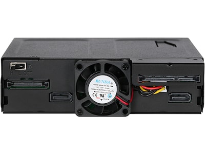 Icy Dock ToughArmor 2.5" SATA Hard Drive Enclosure, SSD/HDD, Black (MB602SPO-B)