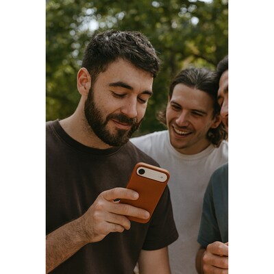 SaharaCase Indy Series MagSafe Phone Case for iPhone 17 Air, Shock Absorbing, Canyon Brown (CP00957)