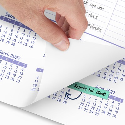 2026-2027 AT-A-GLANCE 15.5 x 22.75 Academic Monthly Wall Calendar, Purple/Red (AY3-28-27)