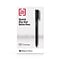 TRU RED™ Quick Dry Gel Pens, Fine Point, 0.5mm, Black, Dozen (TR54471)