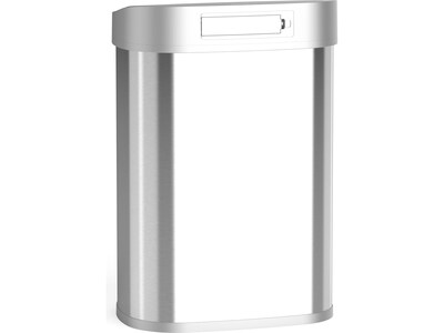 Nine Stars Stainless Steel Sensor Trash Can, 21.1-Gallon, Silver (DZT-80-35)