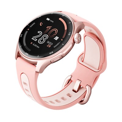 Cubitt AURA Pro Smartwatch, GPS, 36.32mm, Aluminum Case, Rose Gold Sport Band (CT-AURAP5)