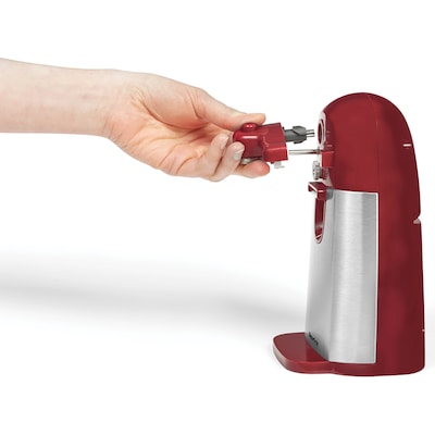 Starfrit Mightican 3-in-1 Electric Can Opener, Red (024715-003-0000)