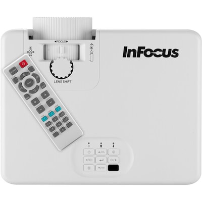 InFocus Nemesis II Portable Laser DLP Projector, White (IN1028SL)