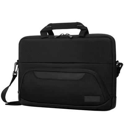 Targus Mobile Elite 14" Nylon Water-Resistant Laptop Bag, Black (TBS579GL)