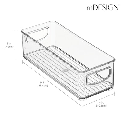 iDESIGN PET Organizer, Clear, 4/Set (95573N)