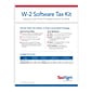 ComplyRight TaxRight 2023 W-2 Tax Form Kit with eFile Software & Envelopes, 4-Part, 10/Pack (SC5645ES10)
