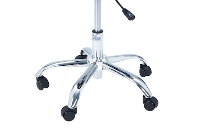 Viva Comfort Armless Vinyl Medical and Lab Stool, Black (ADI910-01-BLK-MK)
