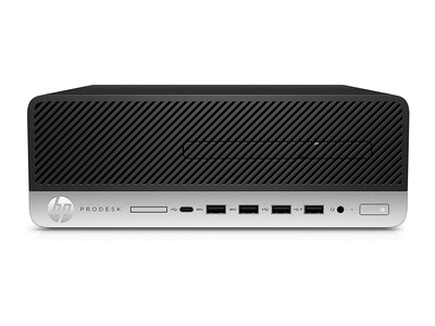 HP ProDesk 600 G4 Refurbished Desktop Computer, Intel Core i7-8700, 16GB Memory, 500GB SSD (J1-600G4