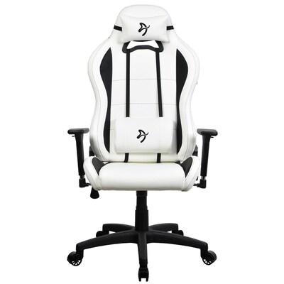 Arozzi Torretta SoftPU Faux Leather Ergonomic Racing Gaming Chair, White (TORRETTA-SPU-WT)