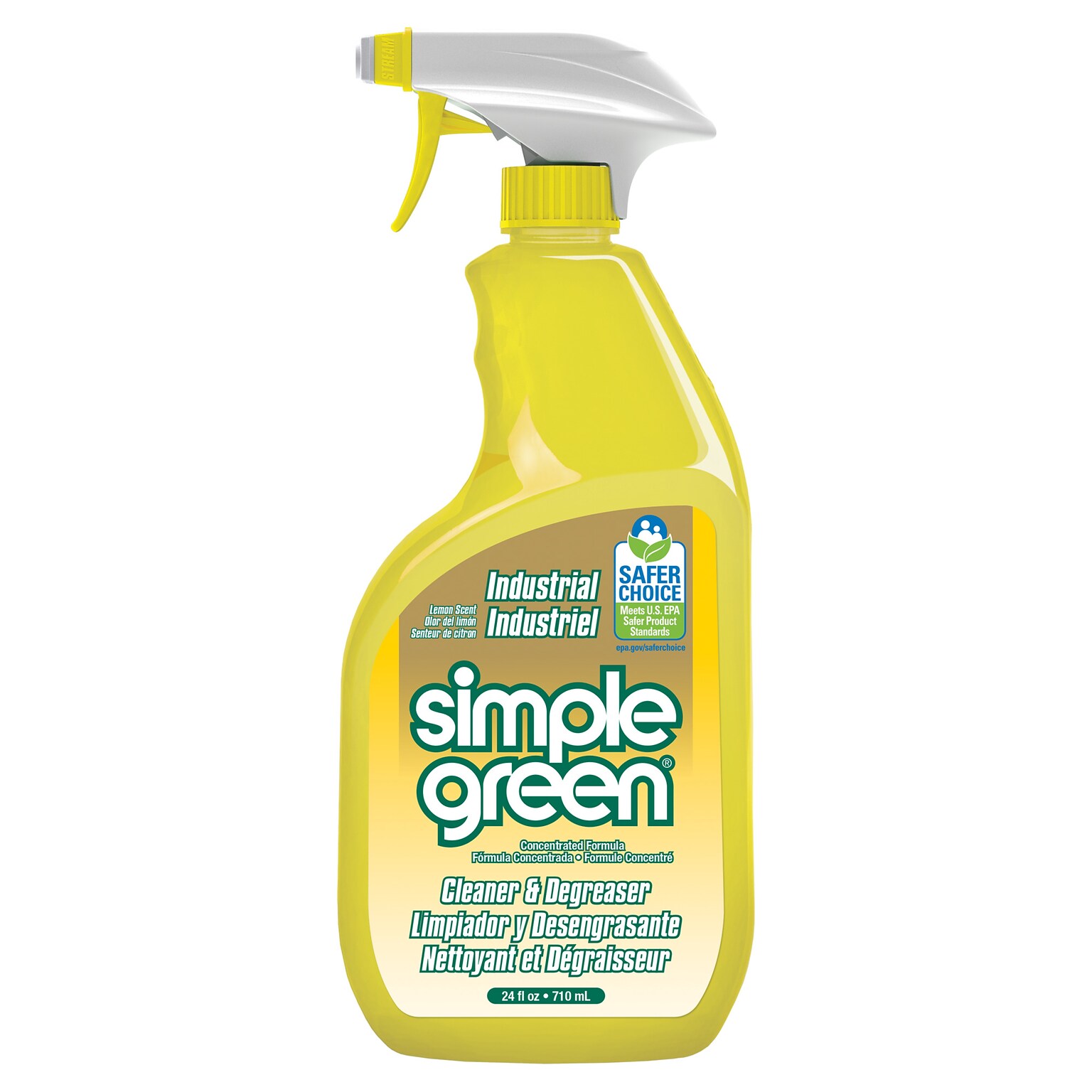 Simple Green Cleaner & Degreaser, Lemon Scent, 24 oz. (SMP14002)