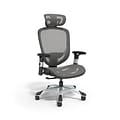 Quill Brand® Hyken Technical Mesh Task Chair, Charcoal Gray