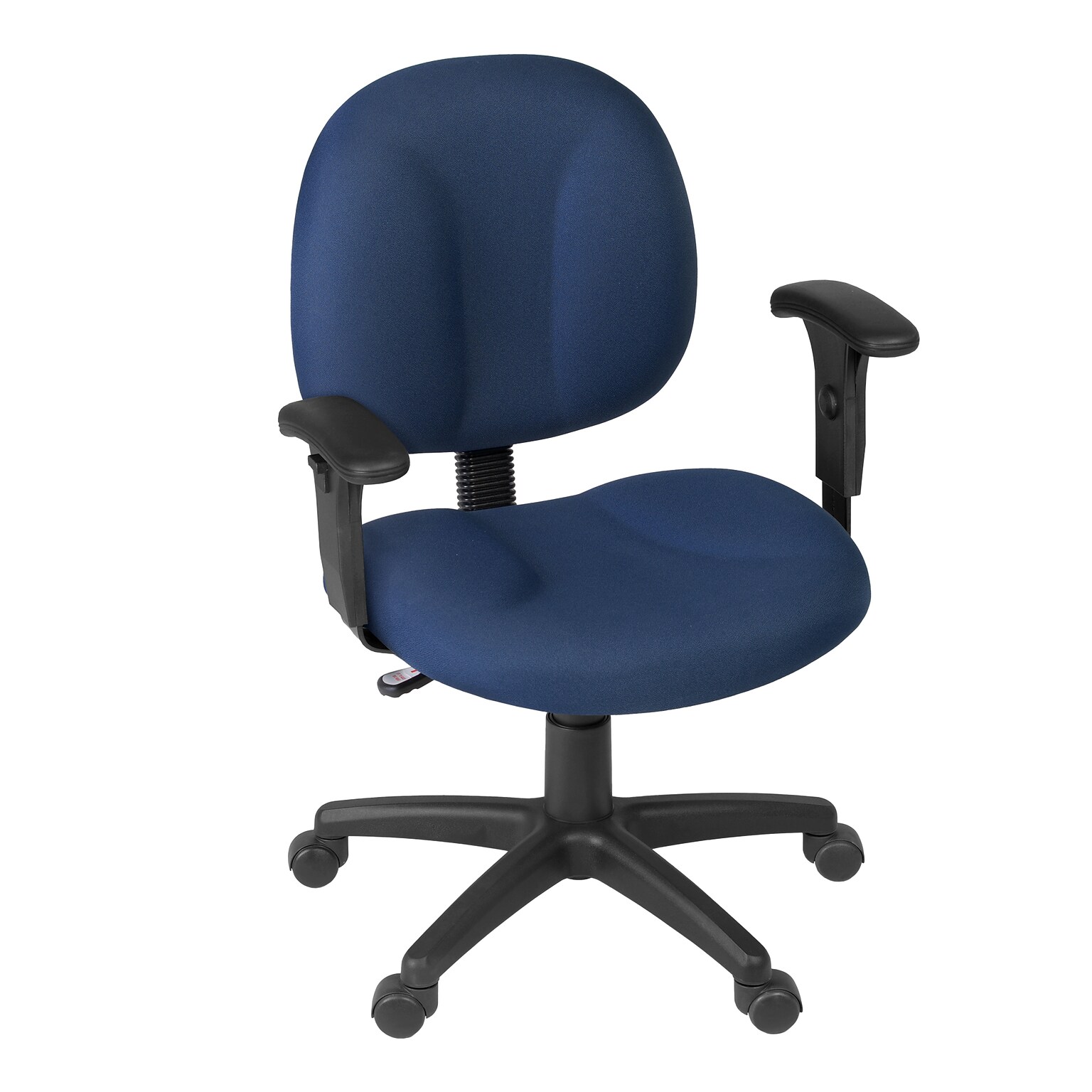 Regency Comfort Series Ergonomic Fabric Swivel Task Chair, Navy Blue (105-AA-NV)