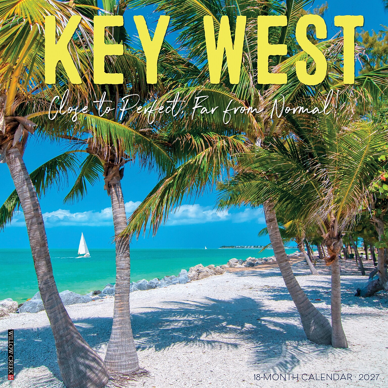 2027 Willow Creek Key West 12 x 12 Monthly Wall Calendar (60919)