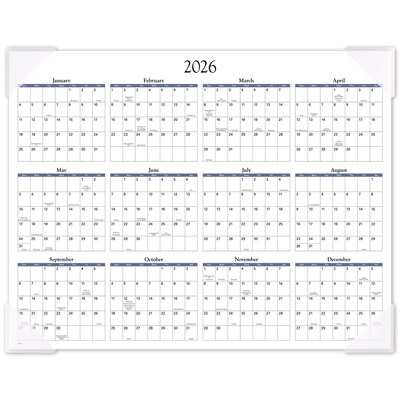 2026 AT-A-GLANCE Panoramic Landscape 21.75" x 17" Monthly Desk Pad Calendar (89802-26)