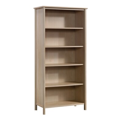 Sauder Whitaker Point 66H 5-Shelf Bookcase, Natural Maple (429376)