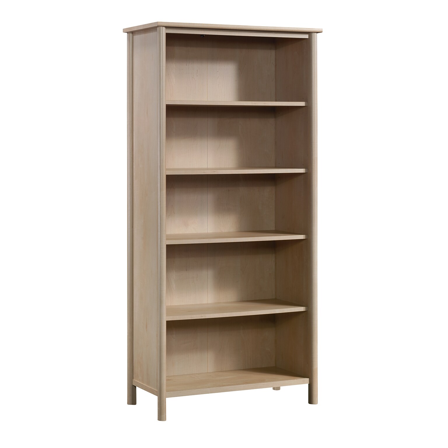 Sauder Whitaker Point 66H 5-Shelf Bookcase, Natural Maple (429376)