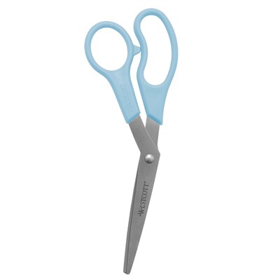 Westcott All Purpose Value Scissors, 8 Straight, Assorted Colors