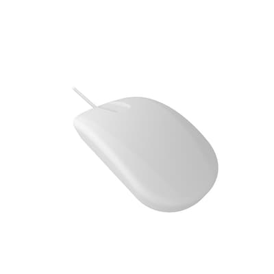 Cherry AK-PMH3 Series Medical Ergonomic Ambidextrous USB Mouse, White (AK-PMH3OS-US-W)