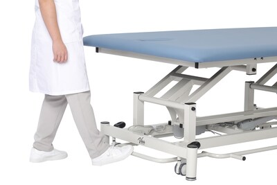 Viva Comfort Elite-Line Adjustable Exam Table with Side Rails, 550 lbs. Capacity, Blue (ADIME903-02-MK)