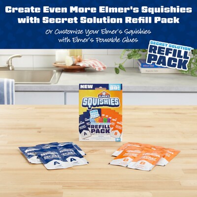 Elmer's Squishies Kids' Activity Kit, 12 Pieces/Pack (2176574)