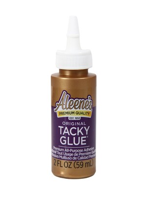 Aleene's Original Tacky Craft Glue, 2.12 oz., White, 12/Pack (16496-PK12)