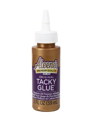 Aleenes Original Tacky Craft Glue, 2.12 oz., White, 12/Pack (16496-PK12)