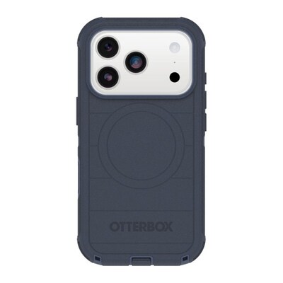 OtterBox Defender Series Pro MagSafe Compatible Phone Case for Apple iPhone 17 Pro, Shock Absorbing, Blue Sentiment (77-98424)