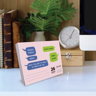 2026 Willow Creek Knock Knock 6.2" x 5.4" Day-to-Day Calendar (54260)
