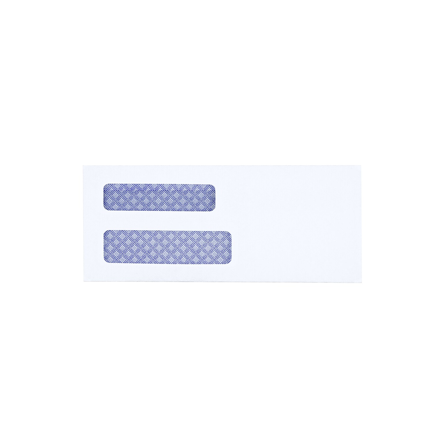 Staples Self Seal Self Seal Security Tinted #8 Double Window Envelopes, 3 5/8 x 8 5/8, White, 500/Box (ST28732-CC)