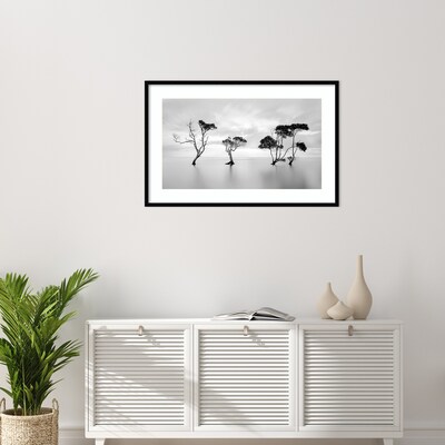 Amanti Art Waving Trees by Steven Fudge Wood Framed Wall Art Print, 41" x 27" (A42675533675)