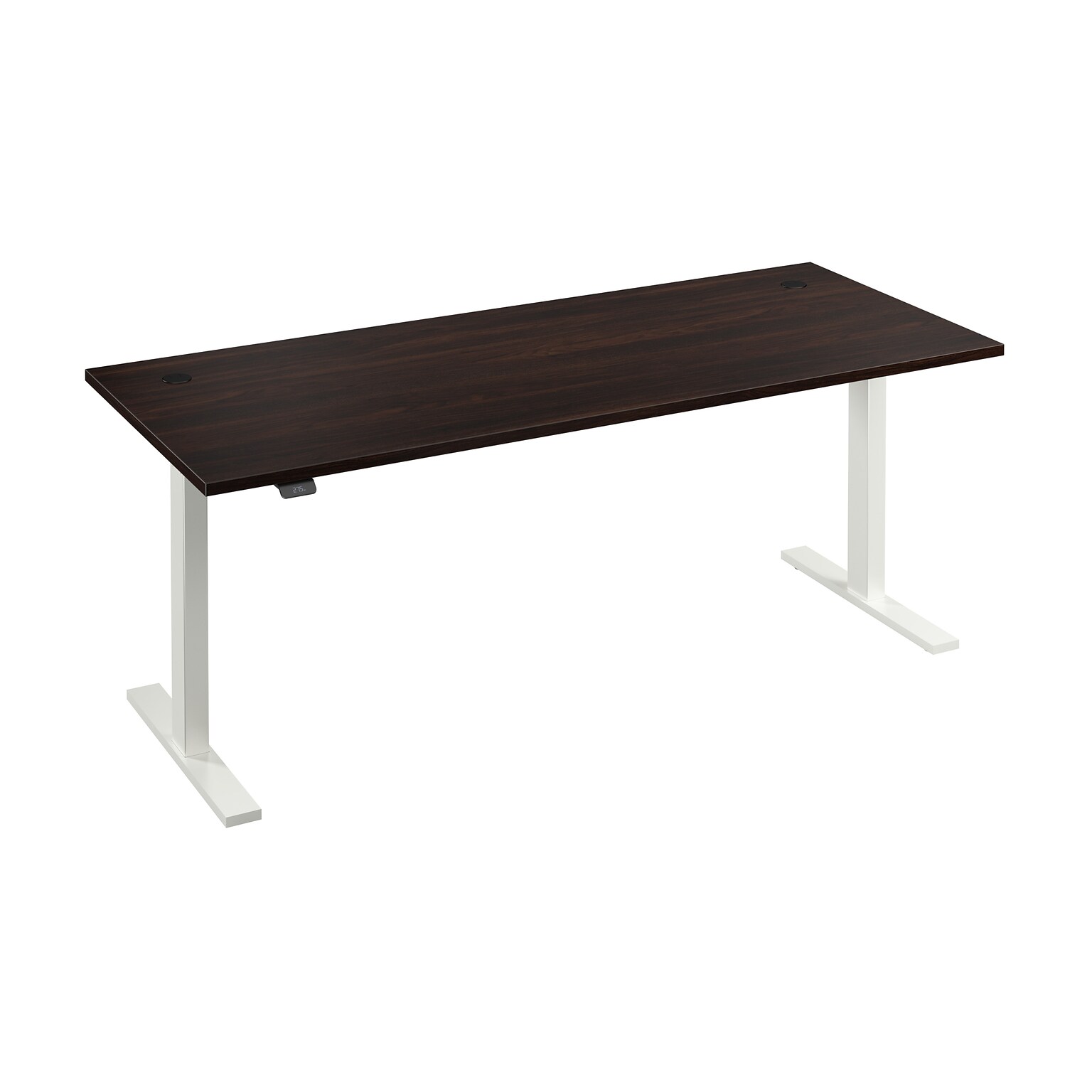 Bush Business Furniture Move 60 Series 72W Electric Adjustable Standing Desk, Black Walnut (M6S7230BWWK)