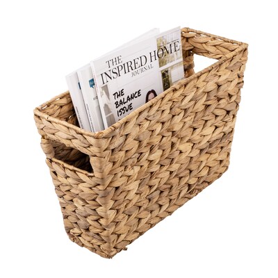 Honey-Can-Do Water Hyacinth Magazine Basket (STO-02883)