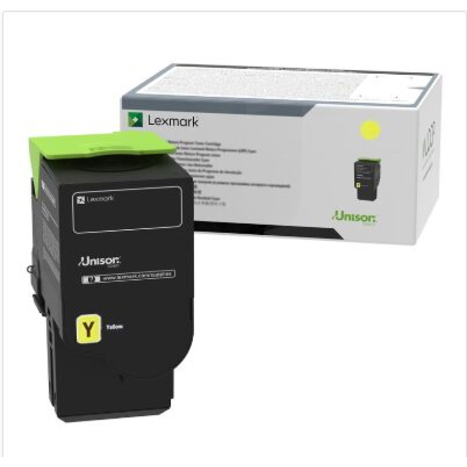 Lexmark 75 Yellow High Yield, Return Program 11.7K Toner Cartridge