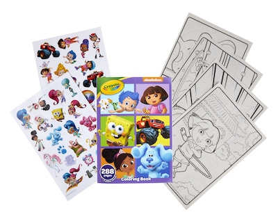 Crayola Nick Jr. Coloring Book, 288 Pages (04-0851)