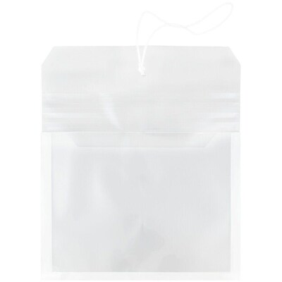 JAM Paper Premium Plastic Document File, Letter, Clear, 3/Pack (218E25CLBX3)