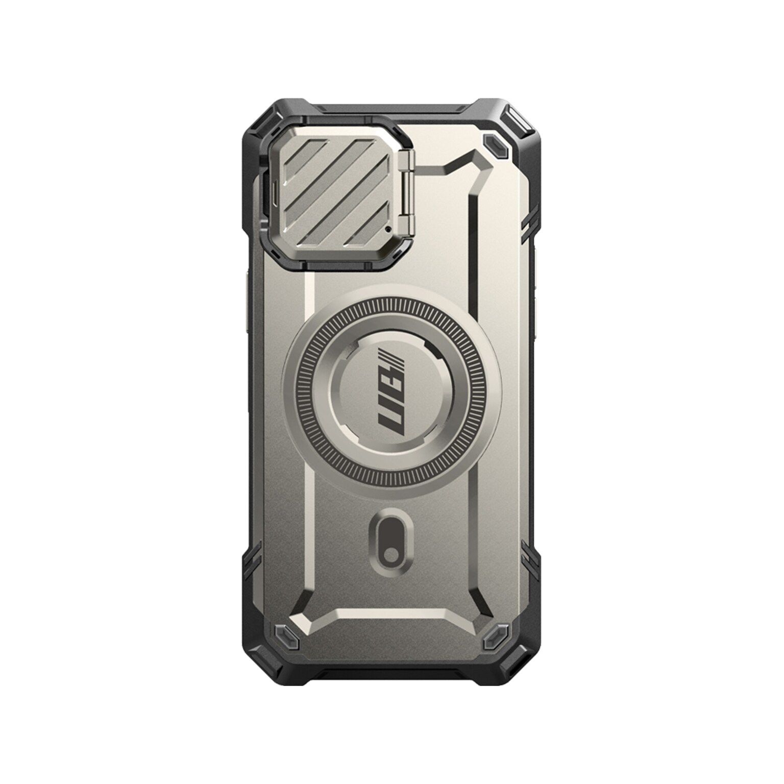 SUPCASE Unicorn Beetle MAG XT MagSafe Rugged Case for iPhone 15 Pro Max, Shock-Absorbing, Titan Gray