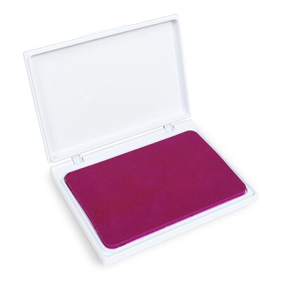 Ready 2 Learn Jumbo Washable Stamp Pad, Foam, 6.2L x 4.1W, Hot Pink (CE-10034)